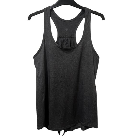 Lululemon Charcoal Grey All Tied Up Tank Size 8 - Picture 1 of 3